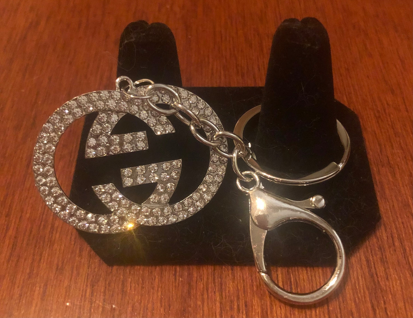 Gold or Silver Logo Keychain/Handbag Charm