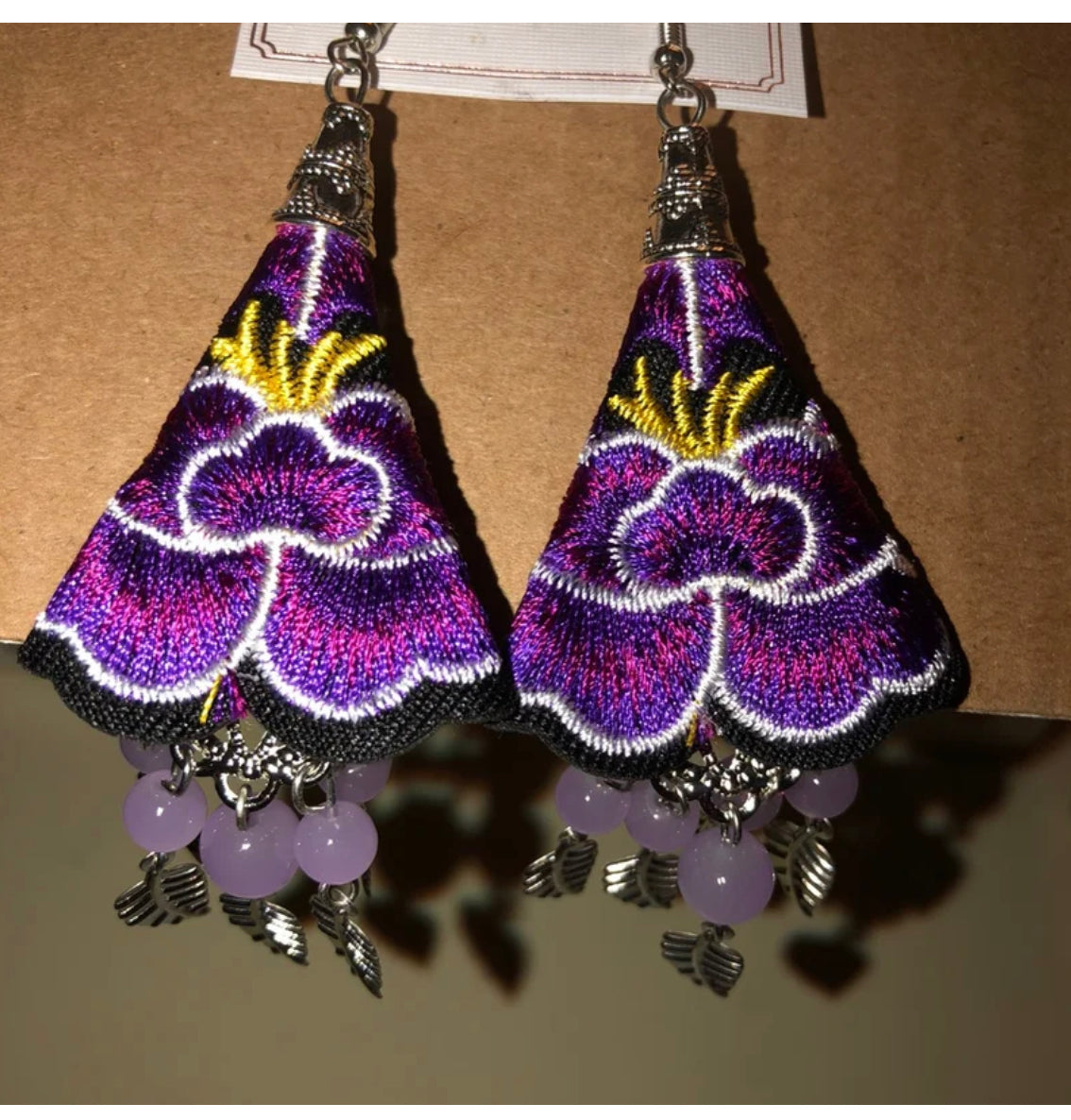 Floral Dangle Earrings