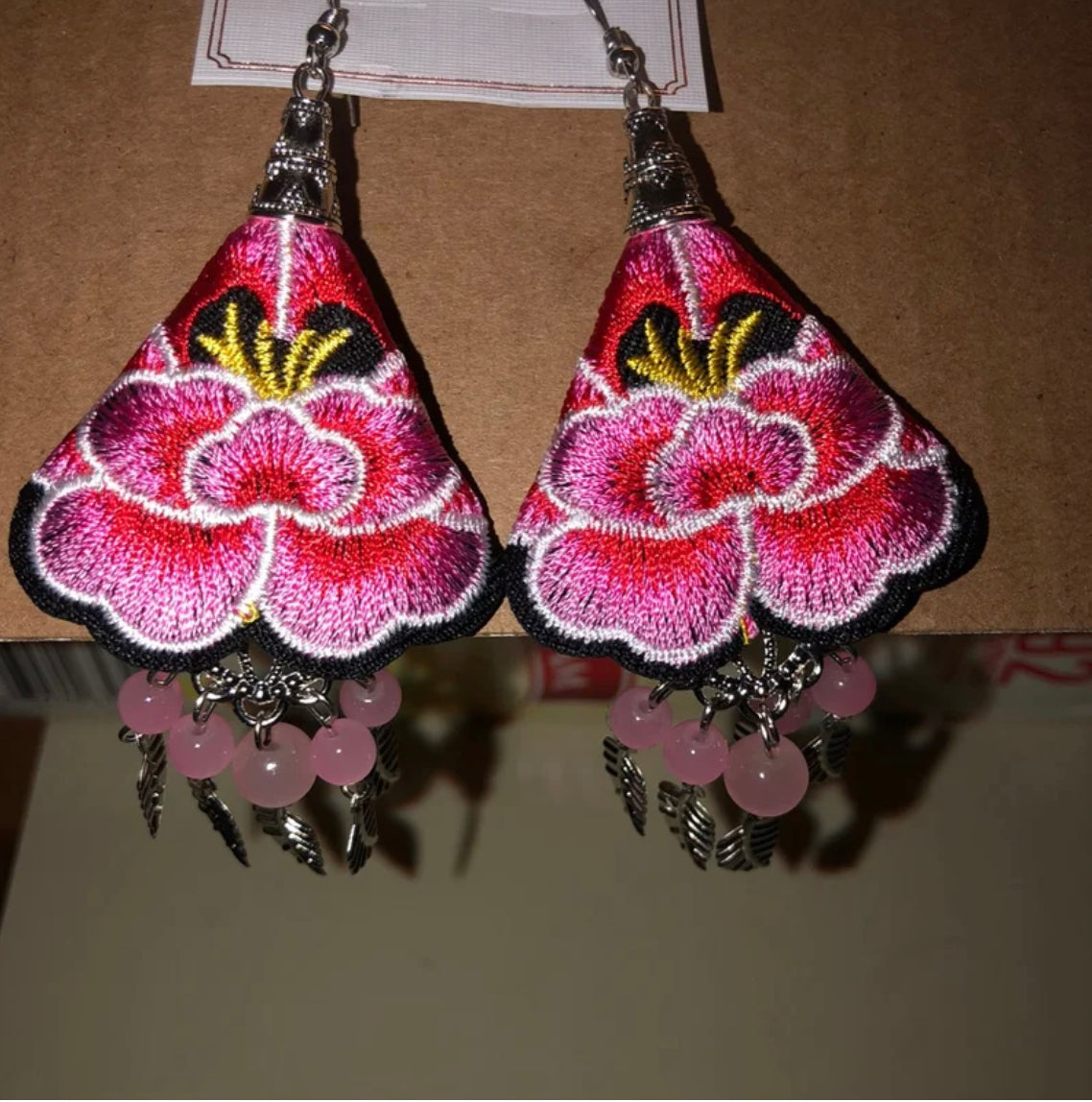 Floral Dangle Earrings