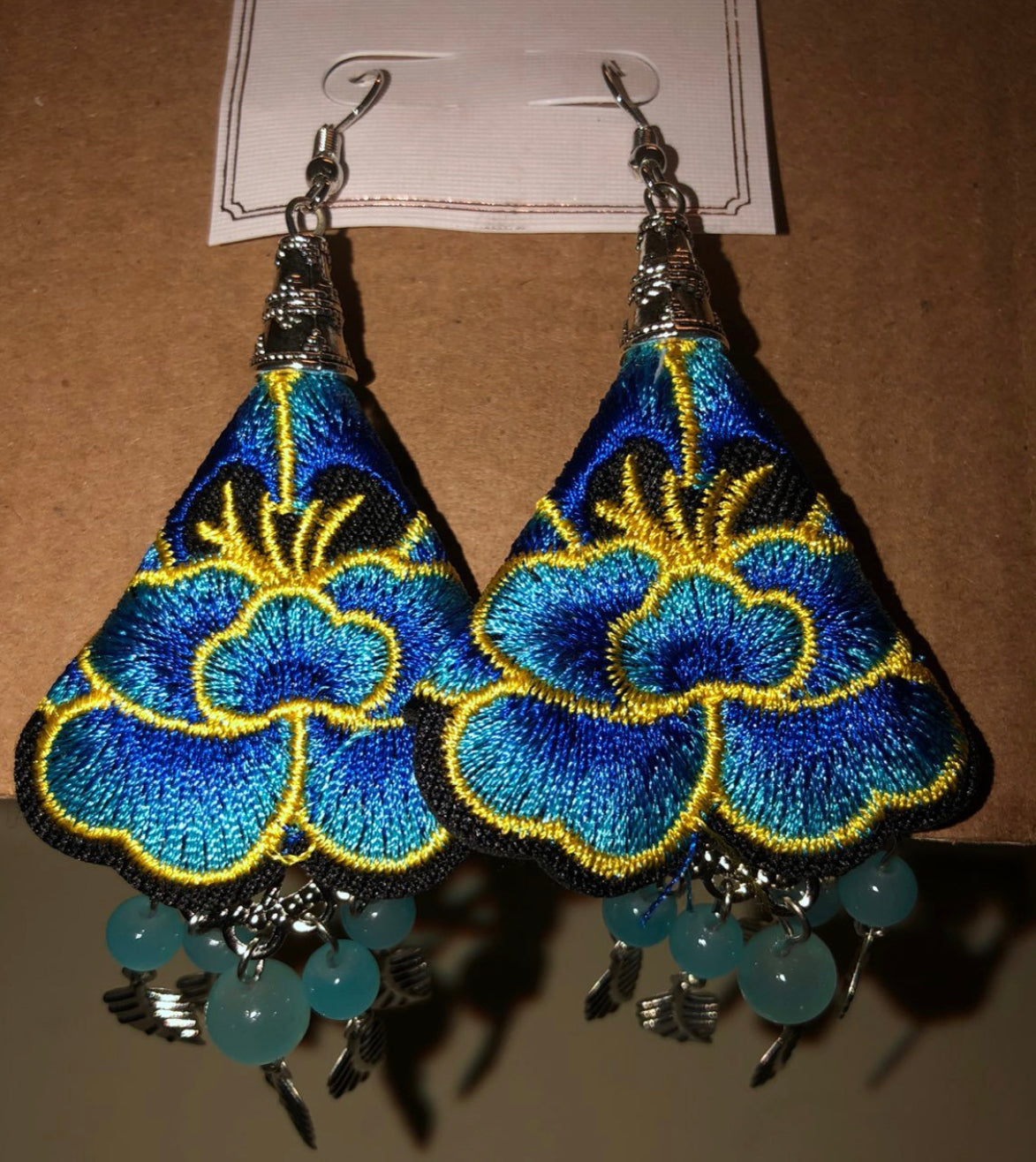 Floral Dangle Earrings