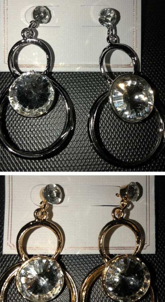 Fashion Earrings - Gold or Silver