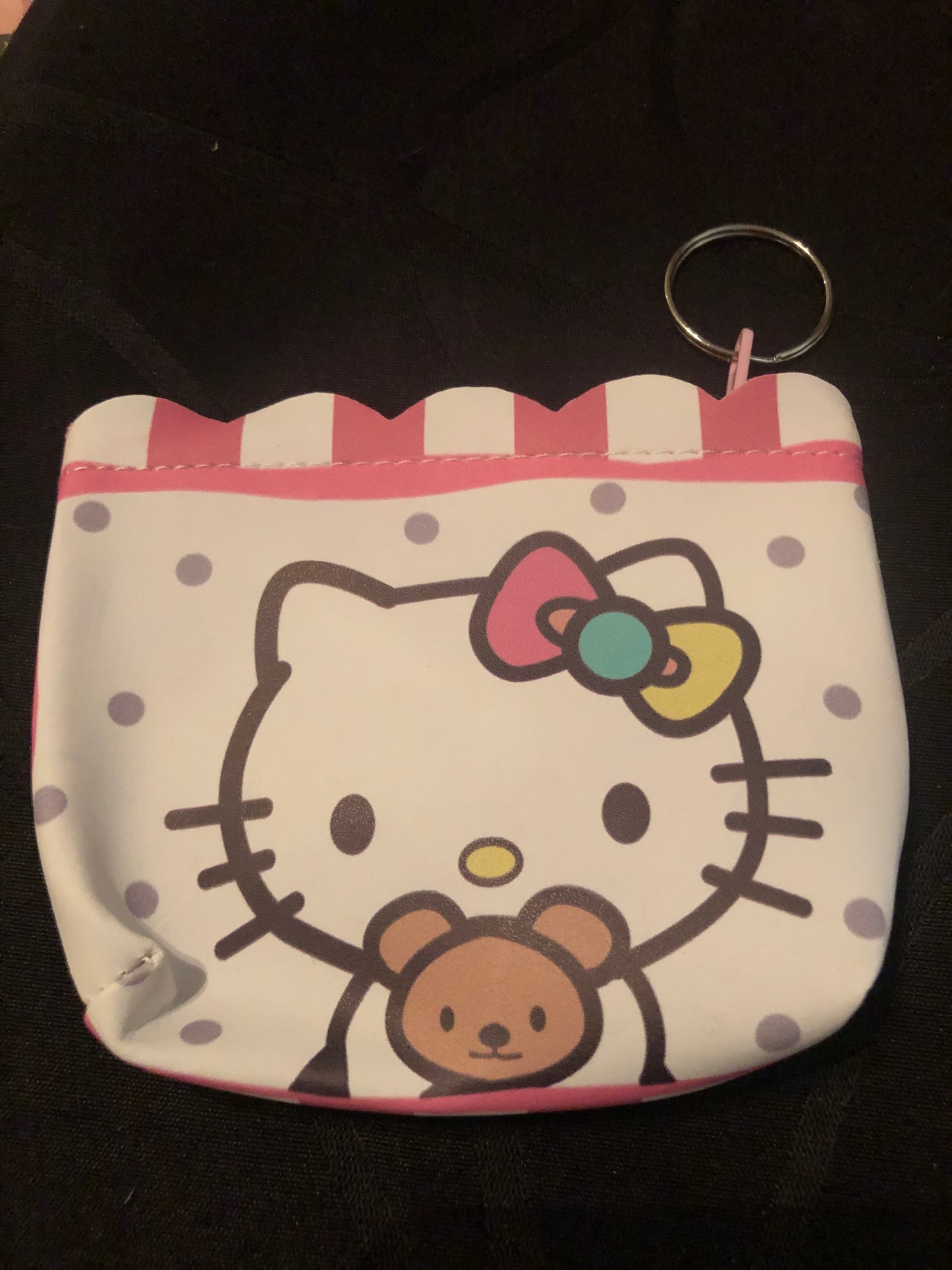 Cute Kitty Keychain Coin Purse