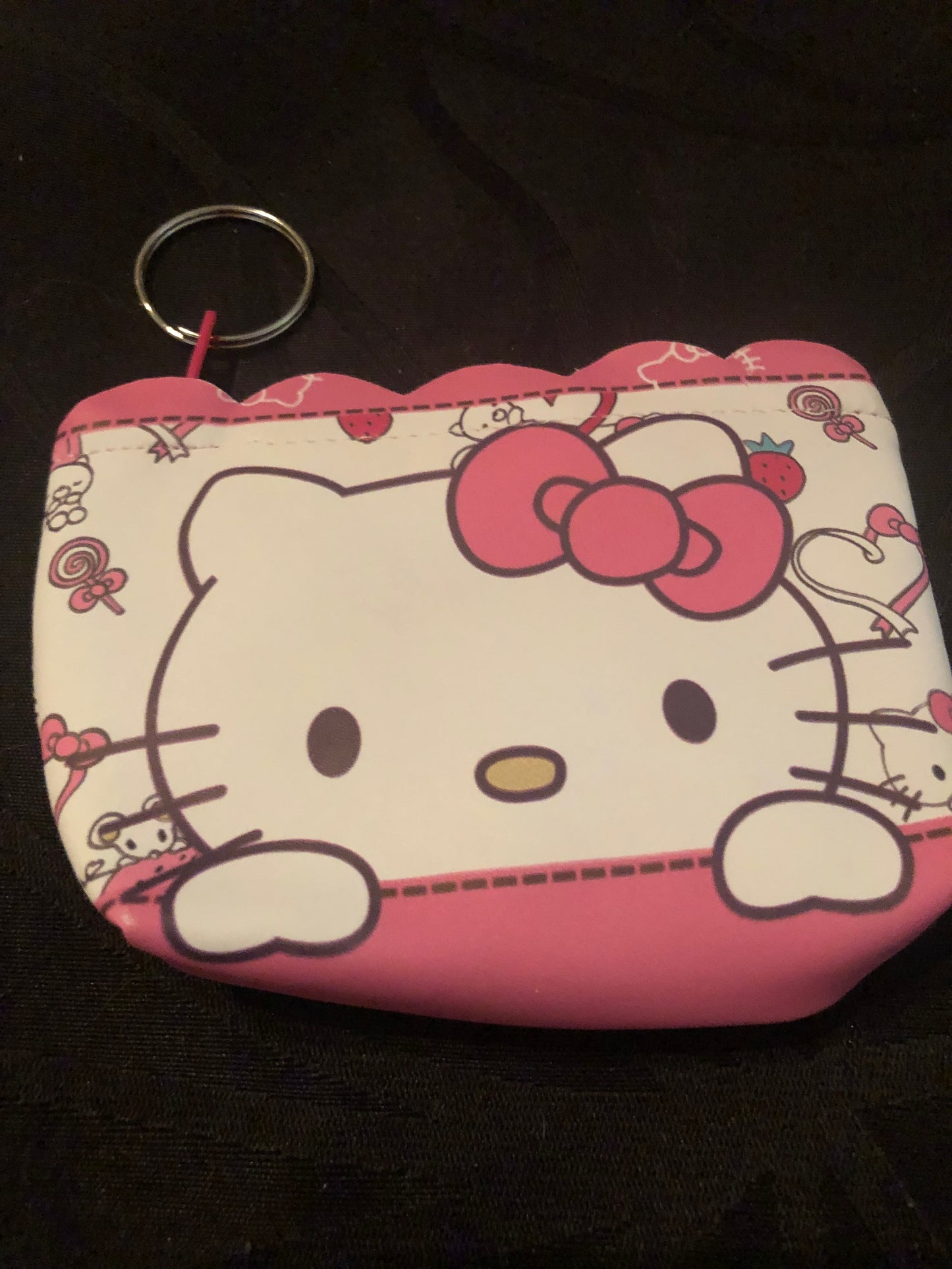 Cute Kitty Keychain Coin Purse