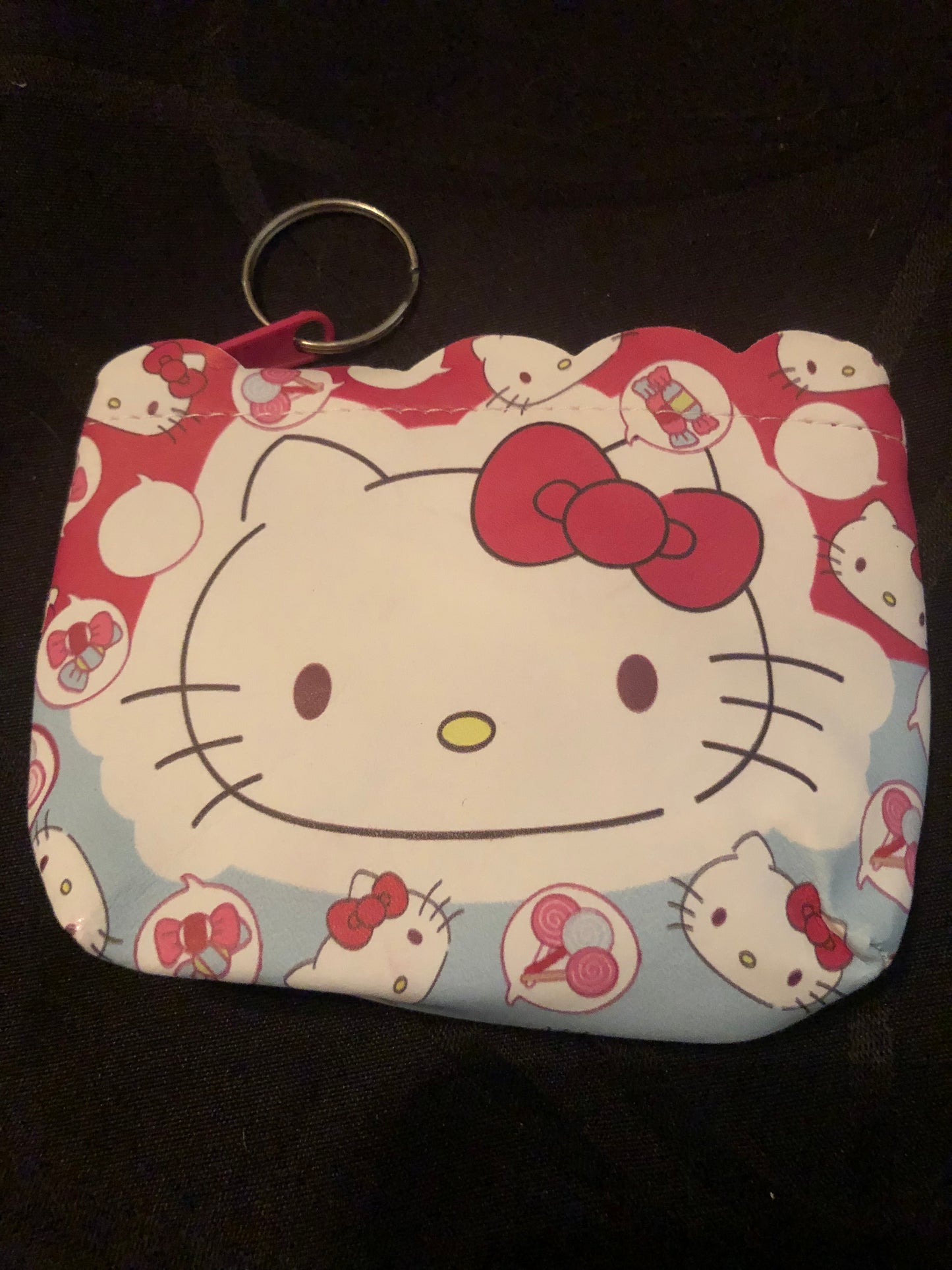 Cute Kitty Keychain Coin Purse